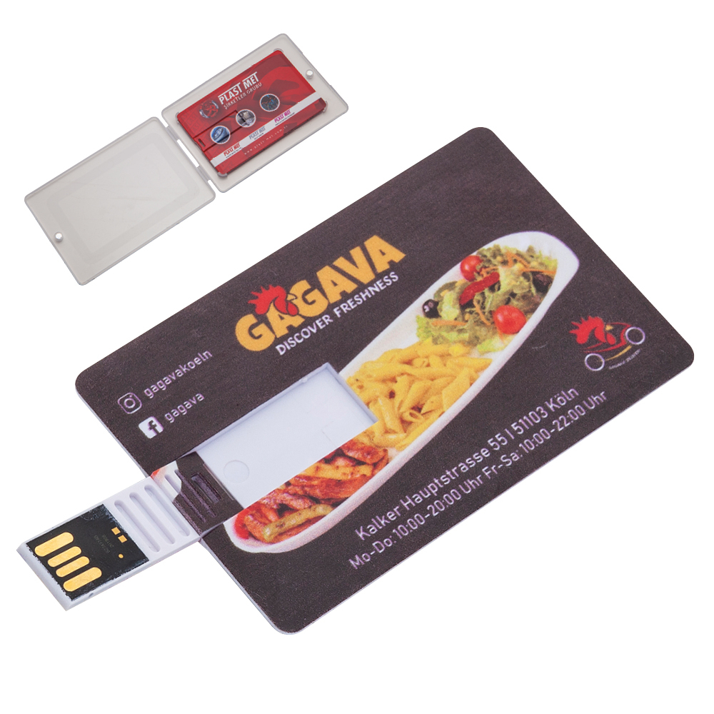 KARTVİZİT USB (PLASTİK KUTULU)