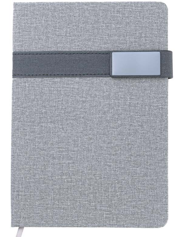 14,5 x 21 FULYA TARİHSİZ AJANDA GRİ